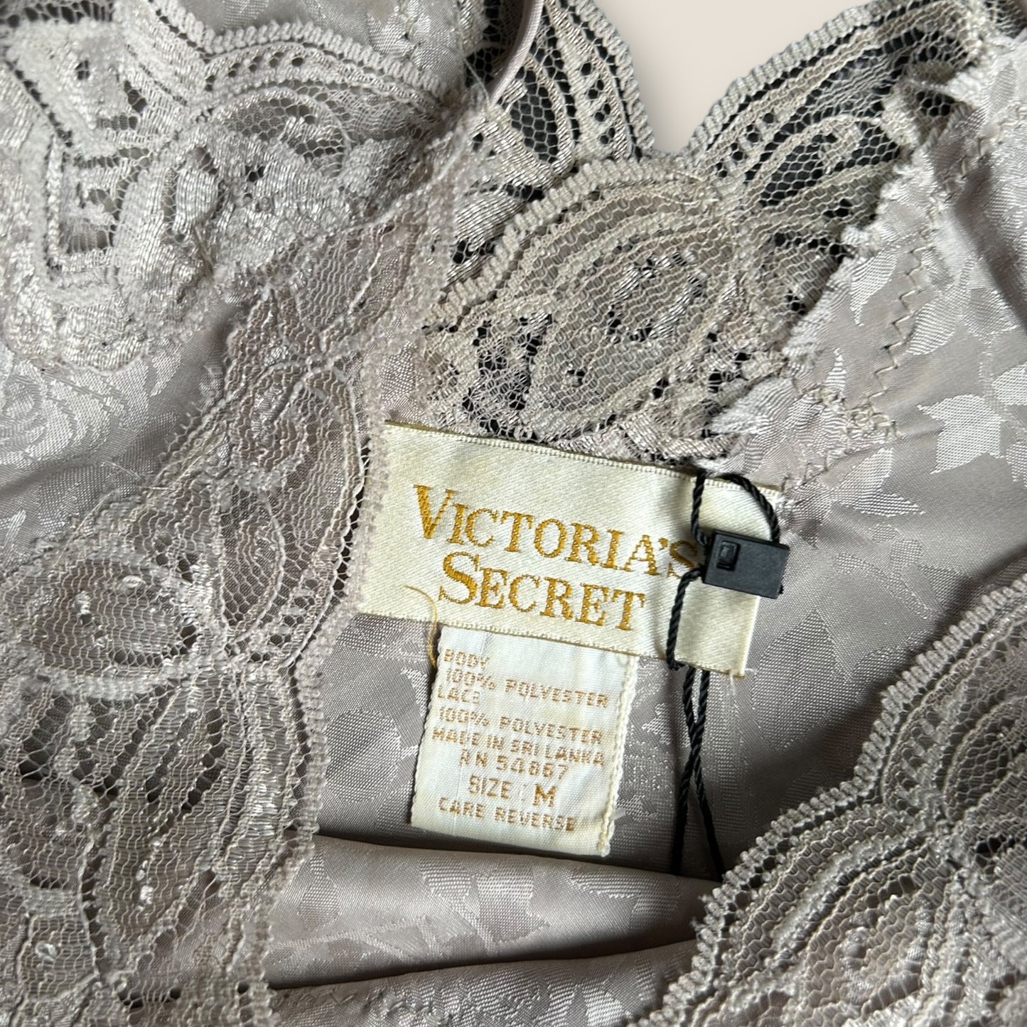 Vintage Victoria’s secret satin slip golden label /M